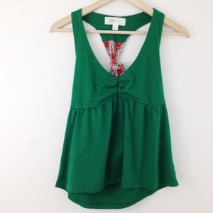 Anthropologie Tops - Anthro | Lilka Bow, Green Razorback Top Anthropologie Tops - Anthro | Lilka Bow, Green Razorback Top